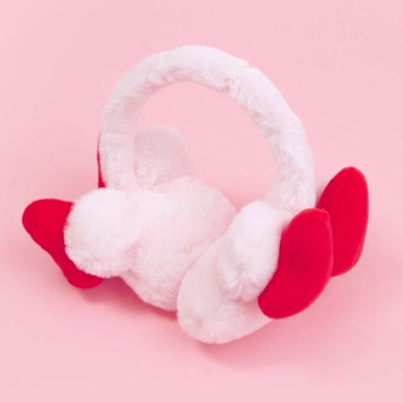 NEW Forever 21 x Disney Mickey Minnie Mouse Bow Plush Earmuffs - Picture 8 of 8